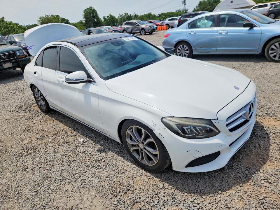 58112386 :رقم المزاد ، 55SWF4JB4HU203324 vin ، 2017 Mercedes-benz C مزاد بيع