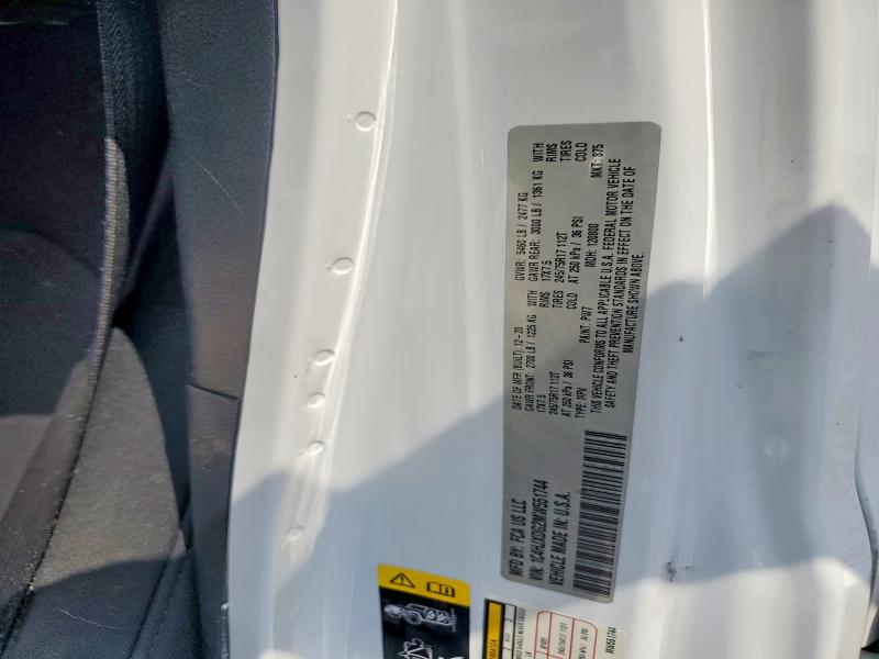 Auction sale of the 2021 Jeep Wrangler Unlimited, vin: 1C4HJXDG2MW551744, lot number: 56590696