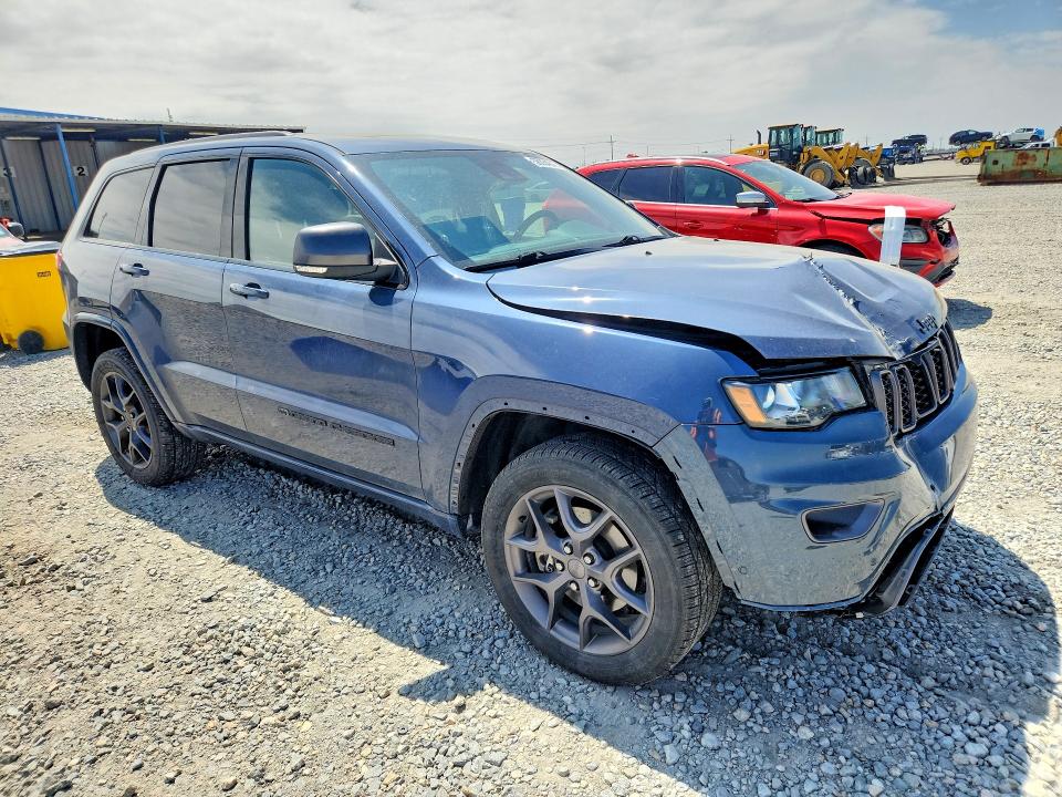 56334546 :رقم المزاد ، 1C4RJFBG5MC708265 vin ، 2021 Jeep Grand Cherokee مزاد بيع