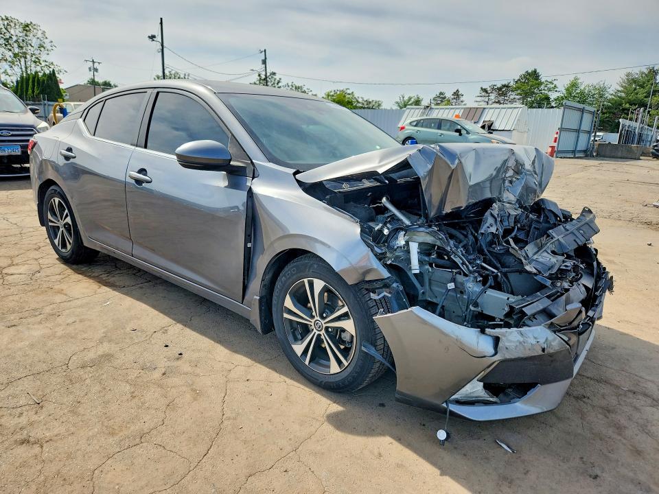 2020 Nissan Sentra მანქანა იყიდება აუქციონზე, vin: 3N1AB8CV7LY233651, აუქციონის ნომერი: 55468776