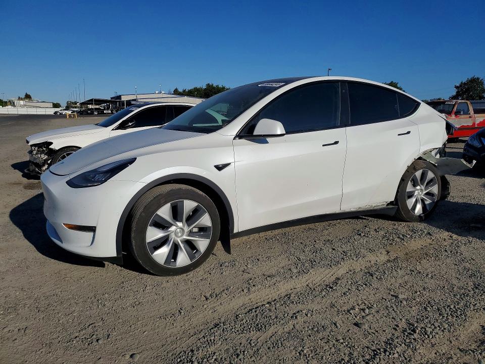 2022 Tesla Model Y მანქანა იყიდება აუქციონზე, vin: 7SAYGAEE1NF489934, აუქციონის ნომერი: 58444246