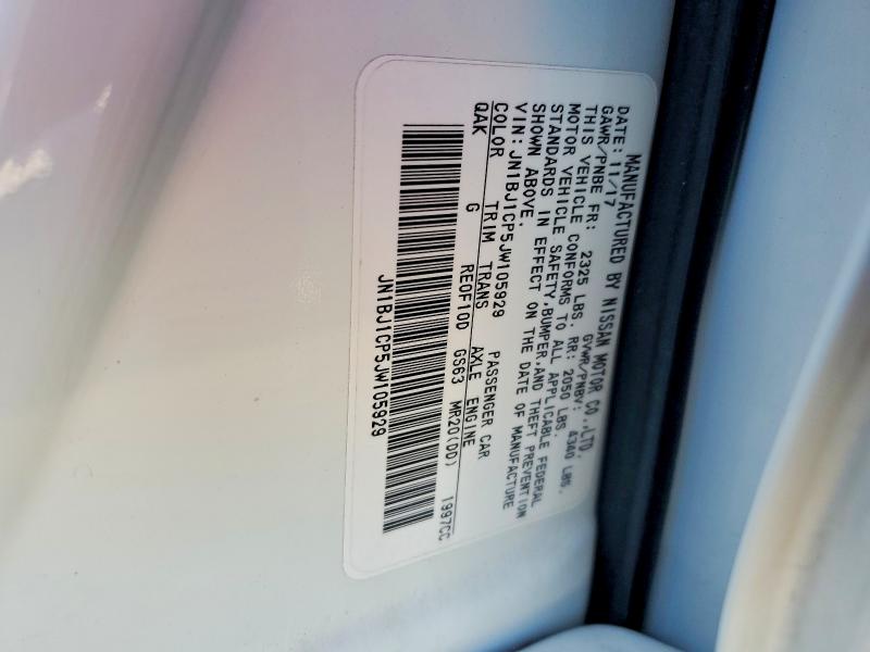 Auction sale of the 2018 Nissan Rogue Sport, vin: JN1BJ1CP5JW105929, lot number: 57973216