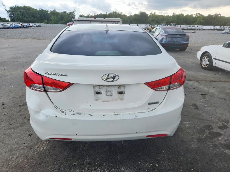 54642726 :رقم المزاد ، 5NPDH4AE8CH125797 vin ، 2012 Hyundai Elantra مزاد بيع