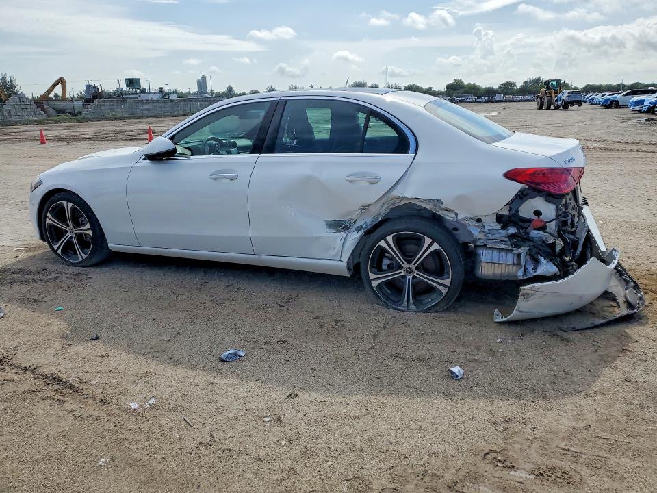58432766 :رقم المزاد ، W1KAF4GBXRR226983 vin ، 2024 Mercedes-benz C مزاد بيع