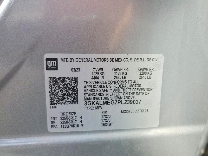 Продаж на аукціоні авто 2023 Gmc Terrain, vin: 3GKALMEG7PL239037, номер лоту: 56751786