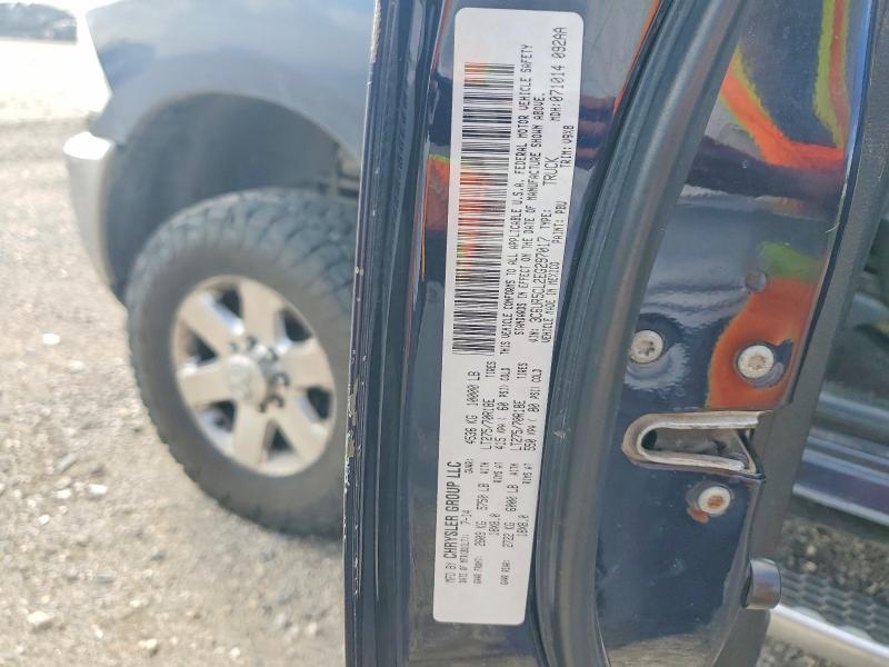 Продаж на аукціоні авто 2014 Ram 2500, vin: 3C6UR5CL2EG297017, номер лоту: 58307986