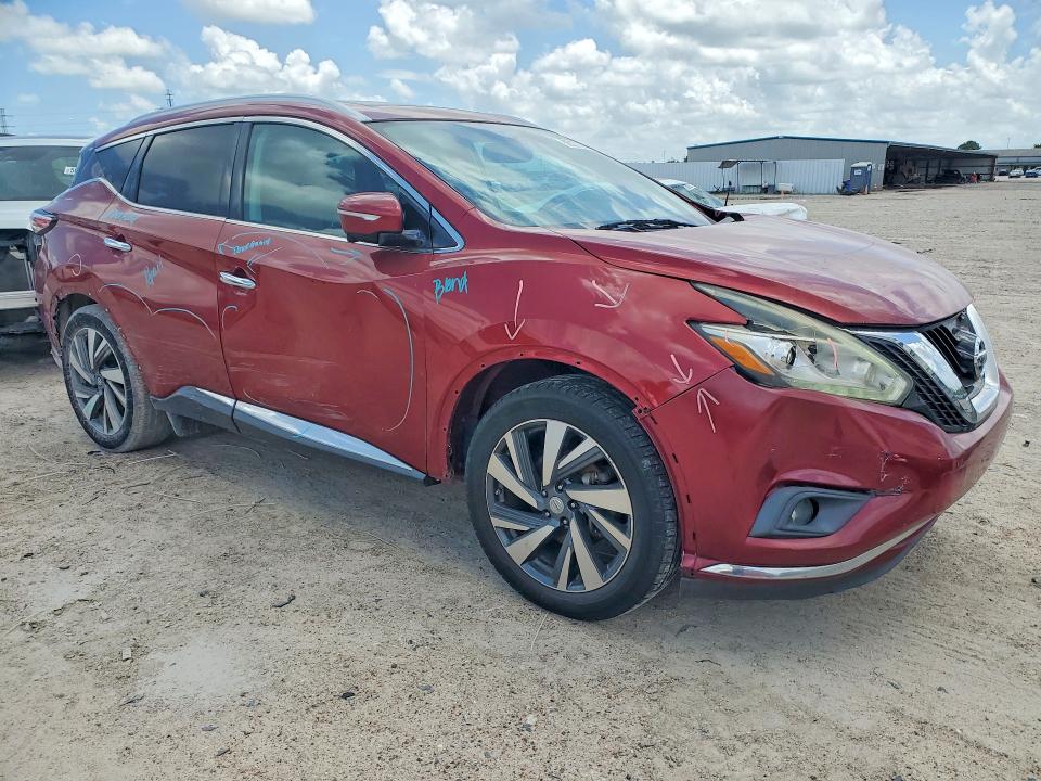 56327376 :رقم المزاد ، 5N1AZ2MG5FN214096 vin ، 2015 Nissan Murano مزاد بيع