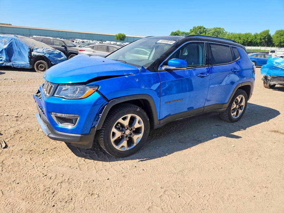 Продаж на аукціоні авто 2020 Jeep Compass, vin: 3C4NJDCB4LT159957, номер лоту: 55519616