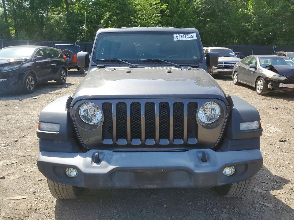 2018 Jeep Wrangler Unlimited მანქანა იყიდება აუქციონზე, vin: 1C4HJXDG7JW124622, აუქციონის ნომერი: 57147806