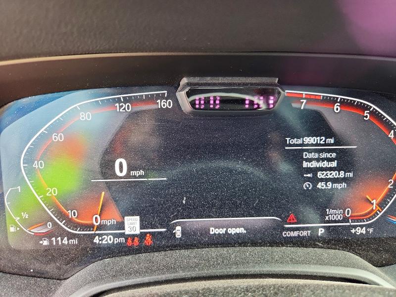 2020 Bmw X7 მანქანა იყიდება აუქციონზე, vin: 5UXCW2C08L9A01434, აუქციონის ნომერი: 58847366