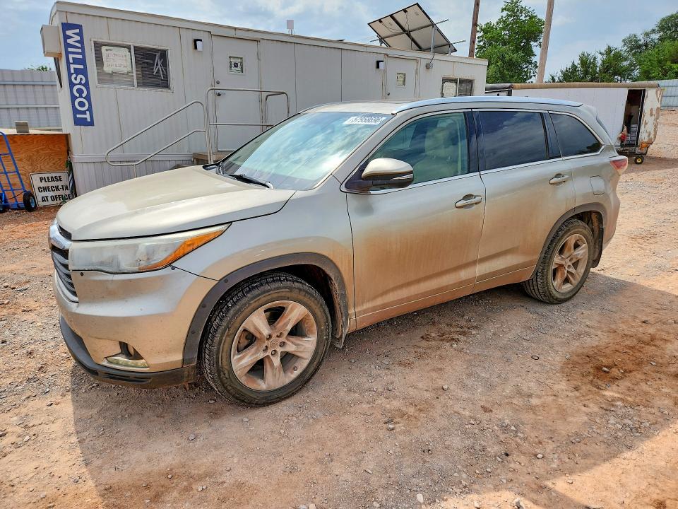 2016 Toyota Highlander მანქანა იყიდება აუქციონზე, vin: 5TDDKRFH6GS230355, აუქციონის ნომერი: 57958696