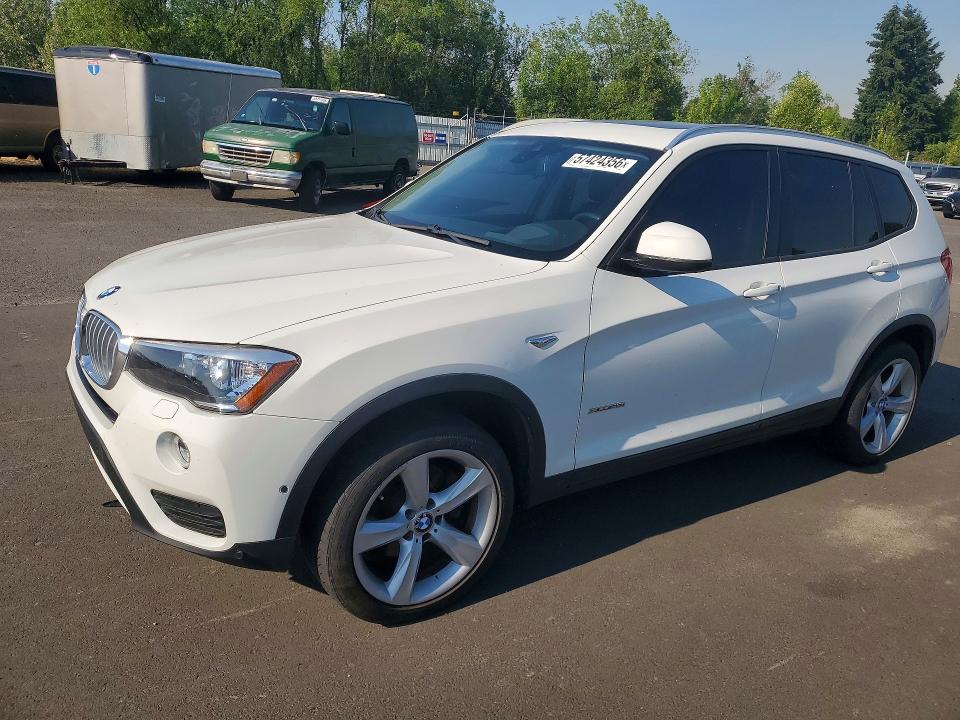 Auction sale of the 2017 Bmw X3, vin: 5UXWX9C56H0T08446, lot number: 57424356