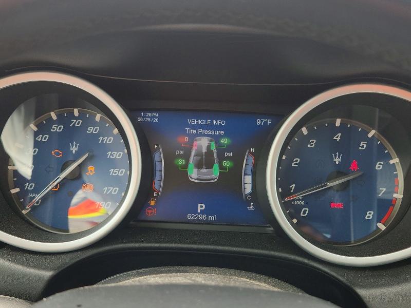 Продажа на аукционе авто 2018 Maserati Ghibli, vin: ZAM57XSS4J1304934, номер лота: 57940696
