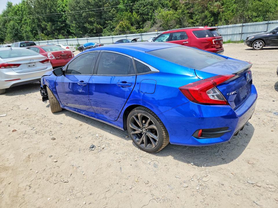 Продаж на аукціоні авто 2020 Honda Civic, vin: 19XFC2E82LE013131, номер лоту: 55214656