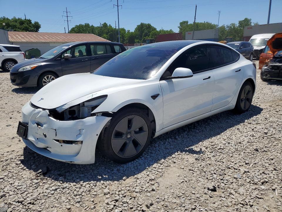 2021 Tesla Model 3 მანქანა იყიდება აუქციონზე, vin: 5YJ3E1EA0MF067260, აუქციონის ნომერი: 51921096