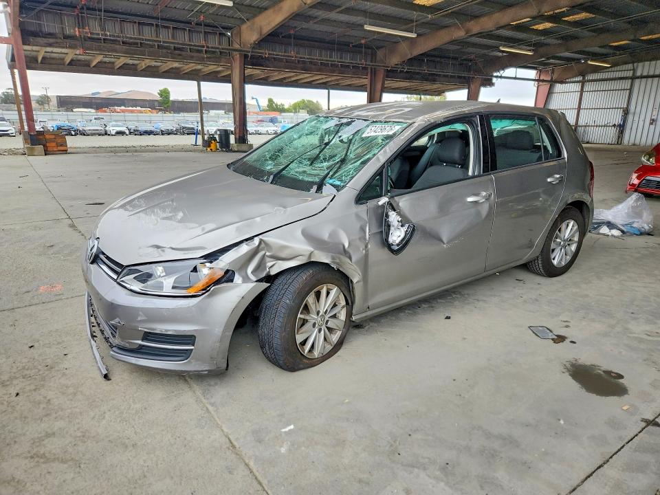 Auction sale of the 2017 Volkswagen Golf, vin: 3VW217AU3HM020121, lot number: 57429676