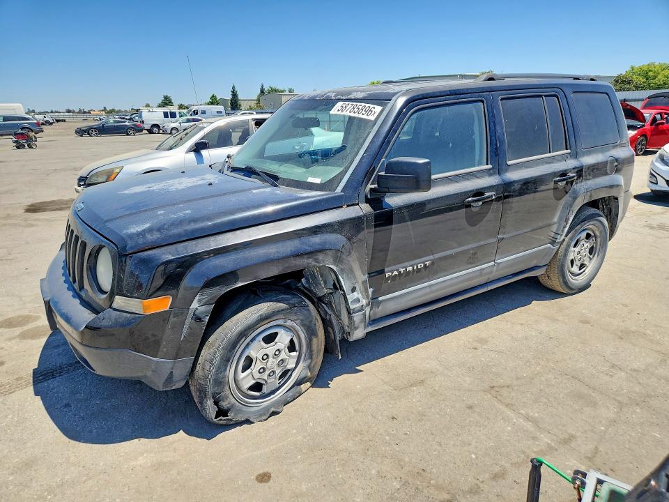 2014 Jeep Patriot მანქანა იყიდება აუქციონზე, vin: 1C4NJPBA6ED789255, აუქციონის ნომერი: 58785896