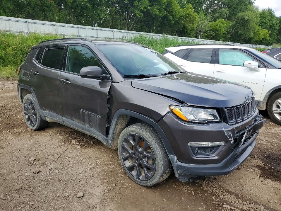 2021 Jeep Compass მანქანა იყიდება აუქციონზე, vin: 3C4NJDEB7MT513128, აუქციონის ნომერი: 58768716