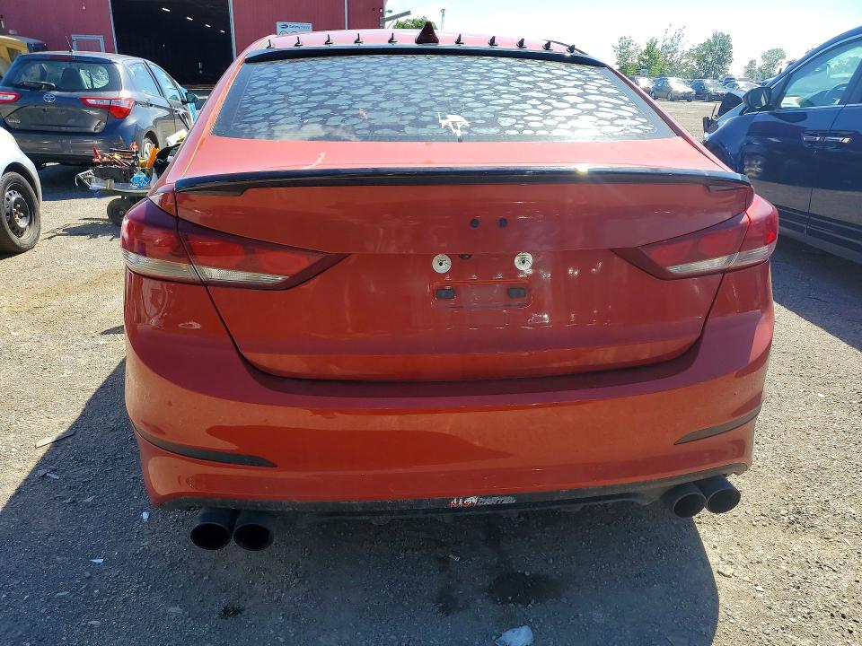 2018 Hyundai Elantra მანქანა იყიდება აუქციონზე, vin: KMHD84LF0JU579773, აუქციონის ნომერი: 57341986