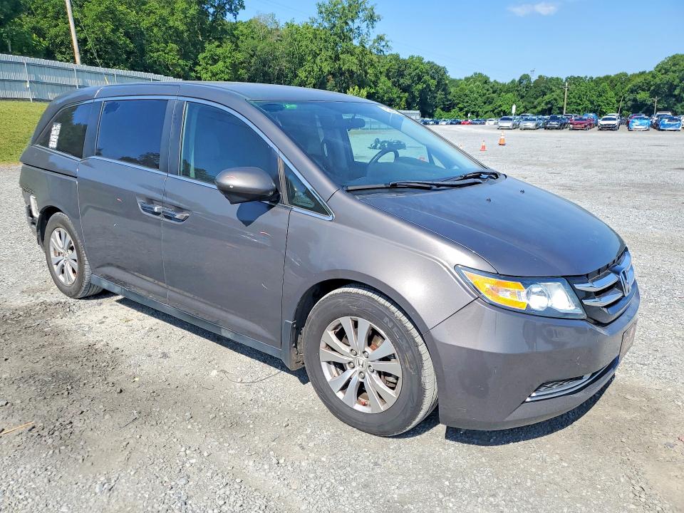 2014 Honda Odyssey მანქანა იყიდება აუქციონზე, vin: 5FNRL5H4XEB034474, აუქციონის ნომერი: 76294785