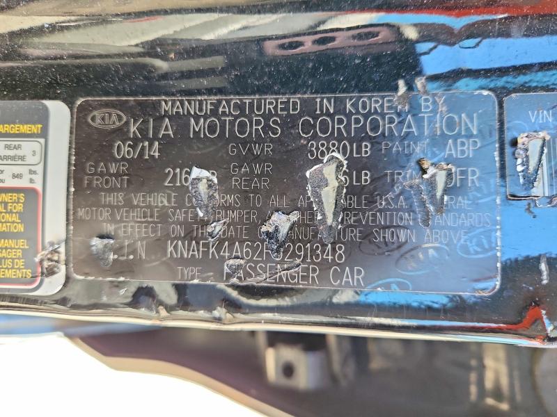 Продажа на аукционе авто 2015 Kia Forte, vin: KNAFK4A62F5291348, номер лота: 58325116