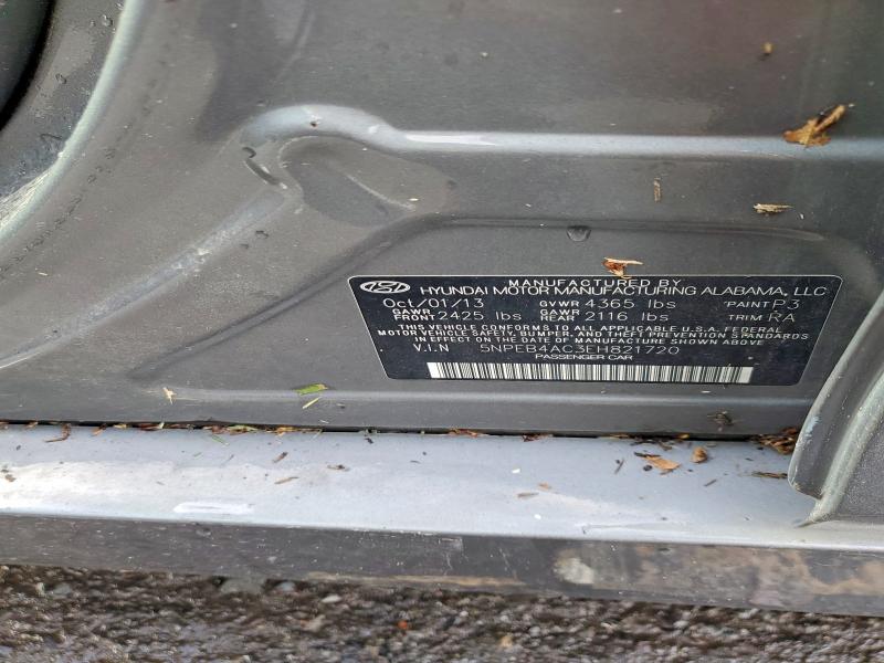 58149996 :رقم المزاد ، 5NPEB4AC3EH821720 vin ، 2014 Hyundai Sonata مزاد بيع