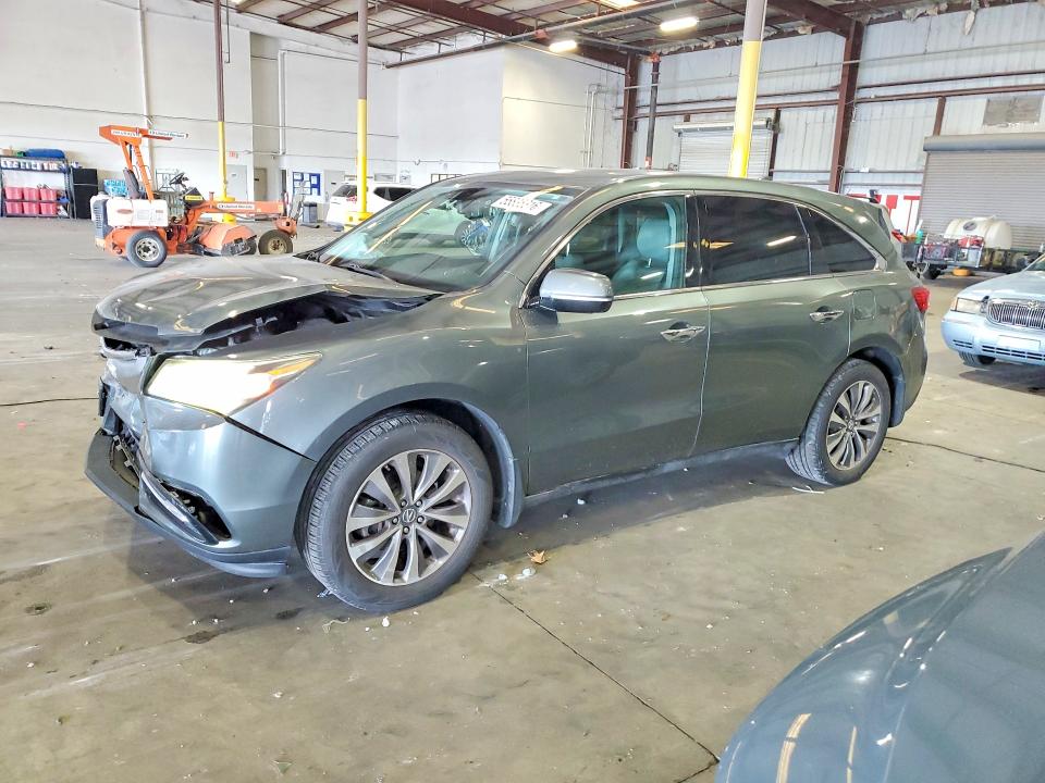 2014 Acura Mdx მანქანა იყიდება აუქციონზე, vin: 5FRYD3H49EB017161, აუქციონის ნომერი: 55835316