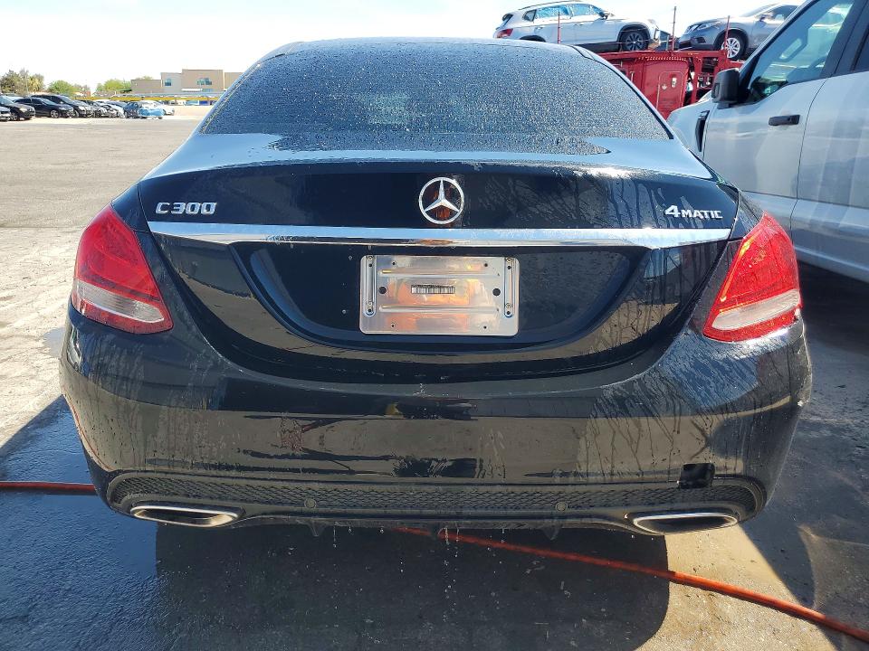 2017 Mercedes-benz C მანქანა იყიდება აუქციონზე, vin: 55SWF4KB0HU193499, აუქციონის ნომერი: 57391766