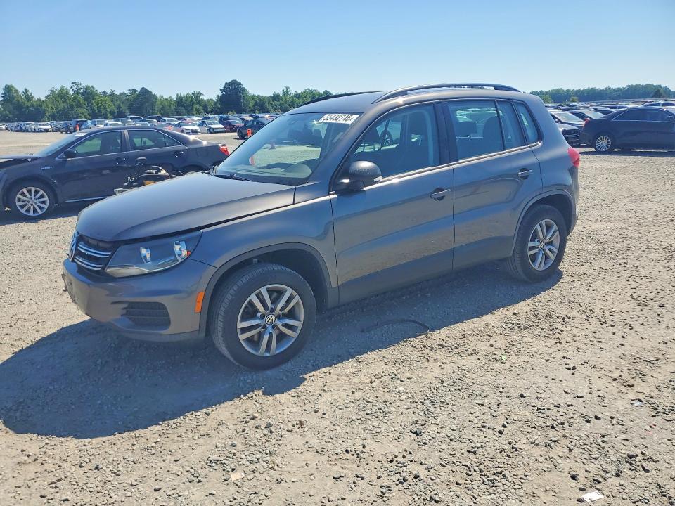 55432746 :رقم المزاد ، WVGBV7AX4GW520798 vin ، 2016 Volkswagen Tiguan مزاد بيع