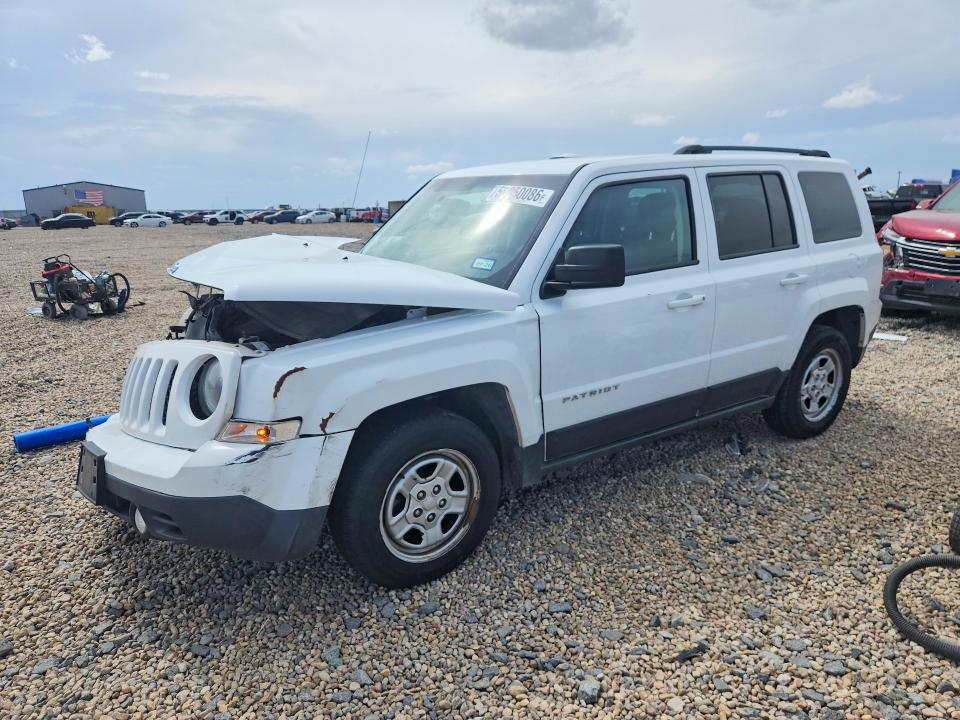 55850086 :رقم المزاد ، 1C4NJRBB6GD566401 vin ، 2016 Jeep Patriot مزاد بيع