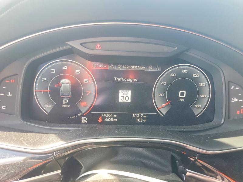 2019 Audi Q8 მანქანა იყიდება აუქციონზე, vin: WA1CVAF10KD044431, აუქციონის ნომერი: 56649056