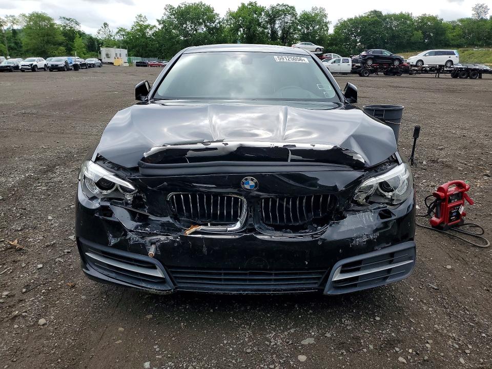 2014 Bmw 528 მანქანა იყიდება აუქციონზე, vin: WBA5A7C59ED616618, აუქციონის ნომერი: 59125056