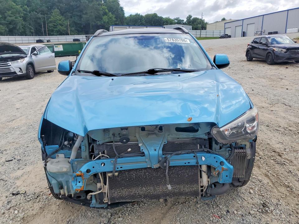 2013 Mitsubishi Outlander Sport მანქანა იყიდება აუქციონზე, vin: 4A4AP4AU8DE011497, აუქციონის ნომერი: 57835786