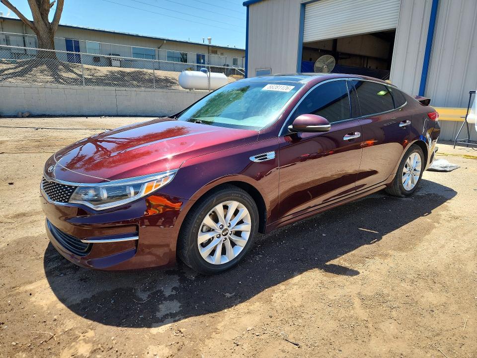 56281126 :رقم المزاد ، 5XXGU4L36GG090280 vin ، 2016 Kia Optima مزاد بيع
