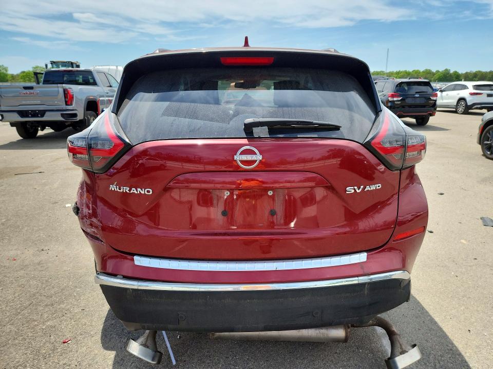 2024 Nissan Murano Sl Awd მანქანა იყიდება აუქციონზე, vin: 5N1AZ2BS4RC124381, აუქციონის ნომერი: 55961286