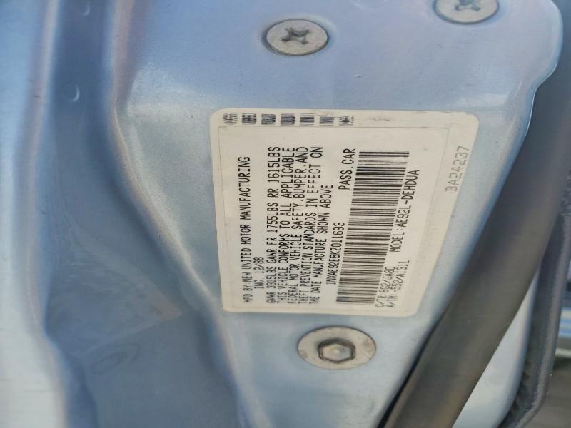 56142806 :رقم المزاد ، 1NXAE92E8KZ011693 vin ، 1989 Toyota Corolla مزاد بيع