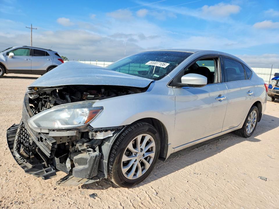 55807106 :رقم المزاد ، 3N1AB7AP1JL639174 vin ، 2018 Nissan Sentra مزاد بيع
