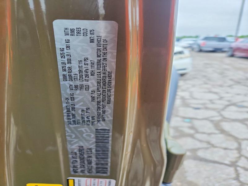 56956466 :رقم المزاد ، 1C4PJXDN8SW509814 vin ، 2025 Jeep Wrangler مزاد بيع