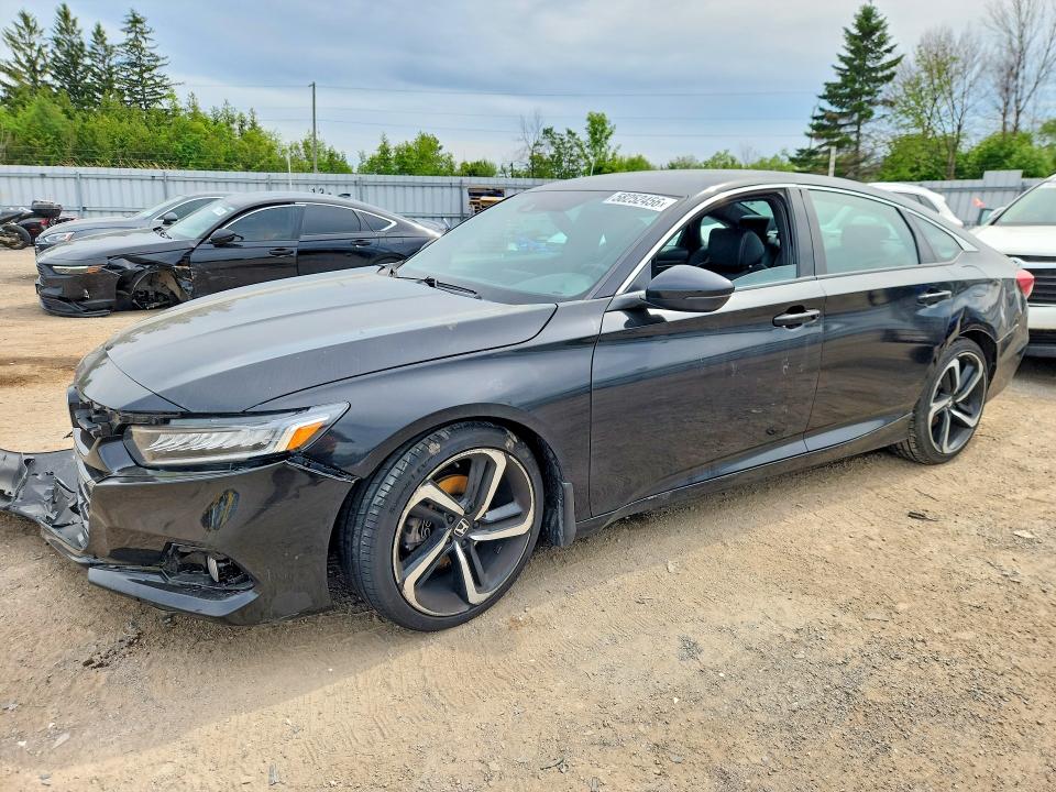 58252456 :رقم المزاد ، 1HGCV1F2XMA802893 vin ، 2021 Honda Accord مزاد بيع