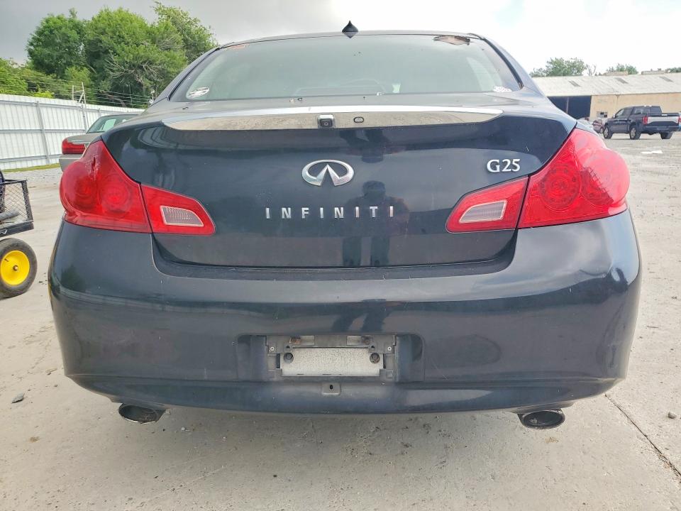 Aukcja sprzedaży 2011 Infiniti G25 Sedan, vin: JN1DV6AP7BM600921, numer aukcji: 55987346