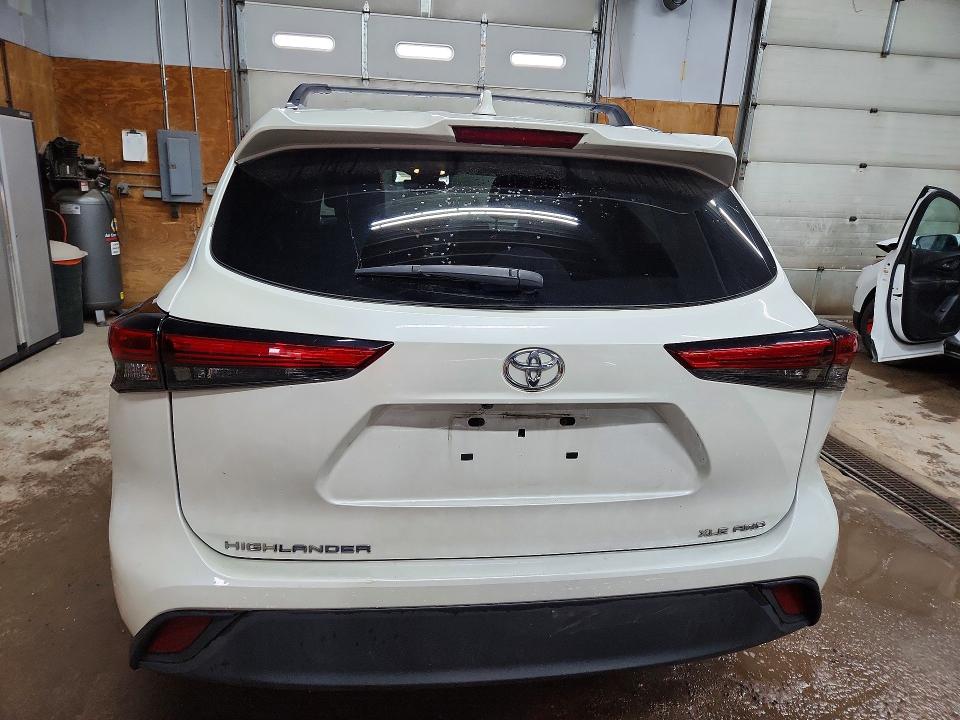 Продажа на аукционе авто 2021 Toyota Highlander, vin: 5TDHZRBH2MS134785, номер лота: 58207356
