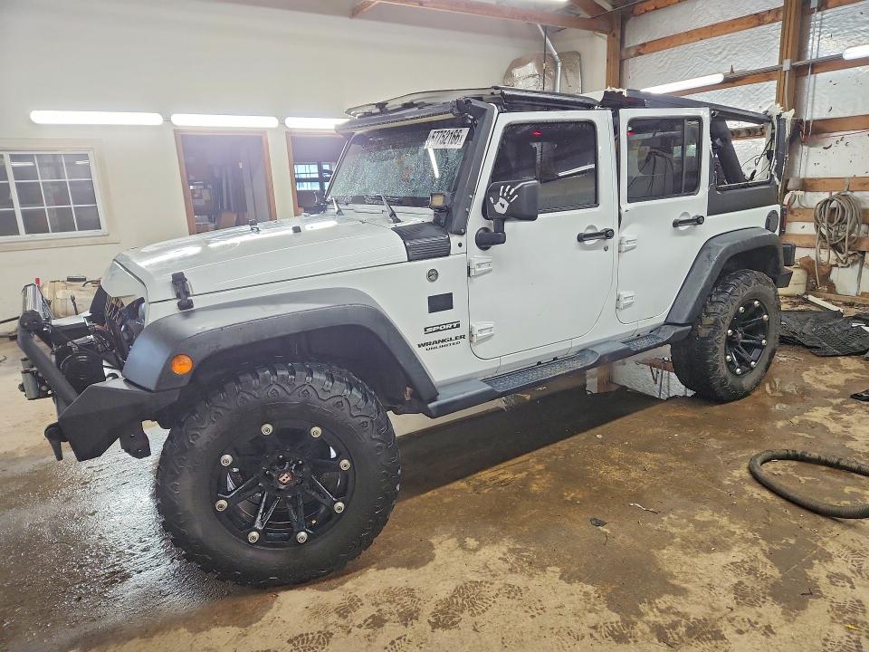 Aukcja sprzedaży 2017 Jeep Wrangler Unlimited, vin: 1C4BJWDG7HL603036, numer aukcji: 57752166