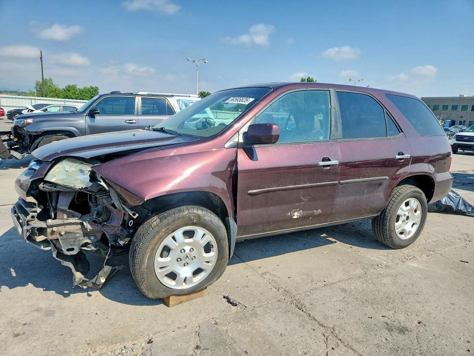 58595826 :رقم المزاد ، 2HNYD18252H512283 vin ، 2002 Acura Mdx مزاد بيع