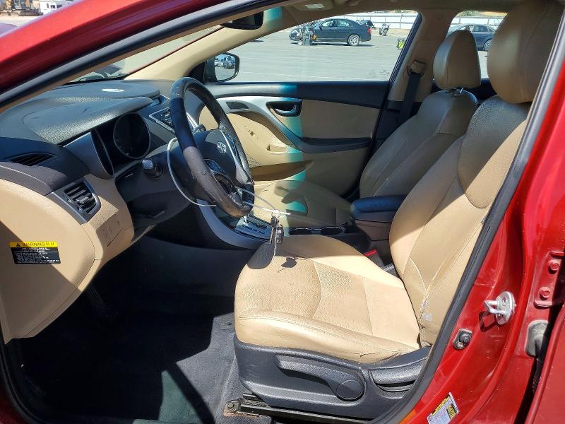 Продаж на аукціоні авто 2012 Hyundai Elantra, vin: KMHDH4AE0CU325025, номер лоту: 57874736