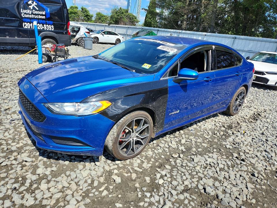 Auction sale of the 2017 Ford Fusion, vin: 3FA6P0LU9HR356453, lot number: 58819296