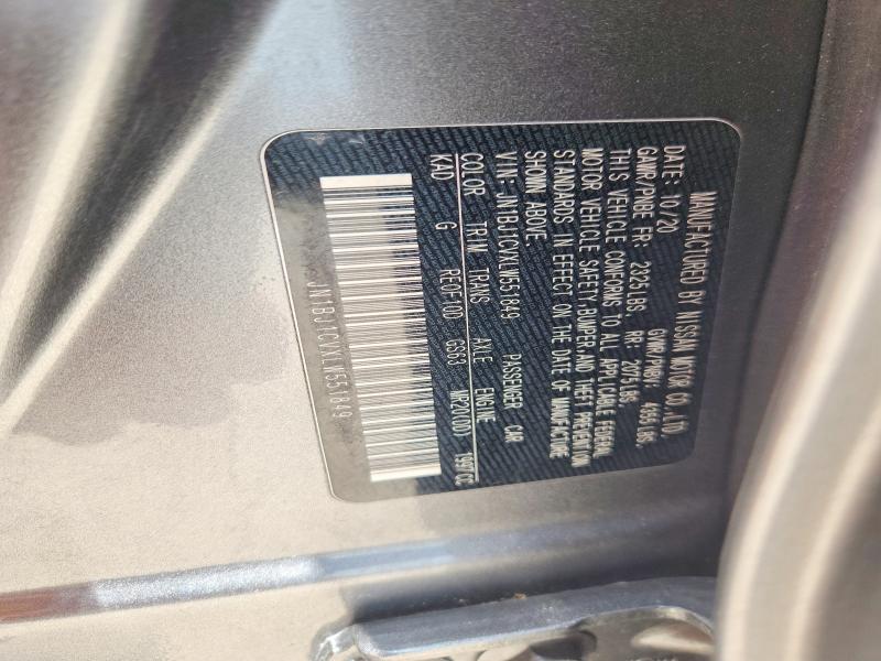 Продаж на аукціоні авто 2020 Nissan Rogue Sport, vin: JN1BJ1CVXLW551849, номер лоту: 58466816