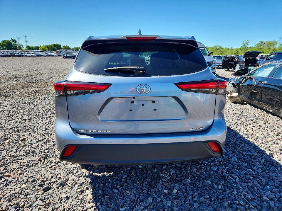 2021 Toyota Highlander მანქანა იყიდება აუქციონზე, vin: 5TDBZRBH8MS070760, აუქციონის ნომერი: 56676066