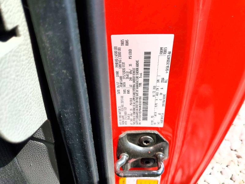 Aukcja sprzedaży 2017 Ford F150, vin: 1FTEX1EP9HKE03150, numer aukcji: 55193646