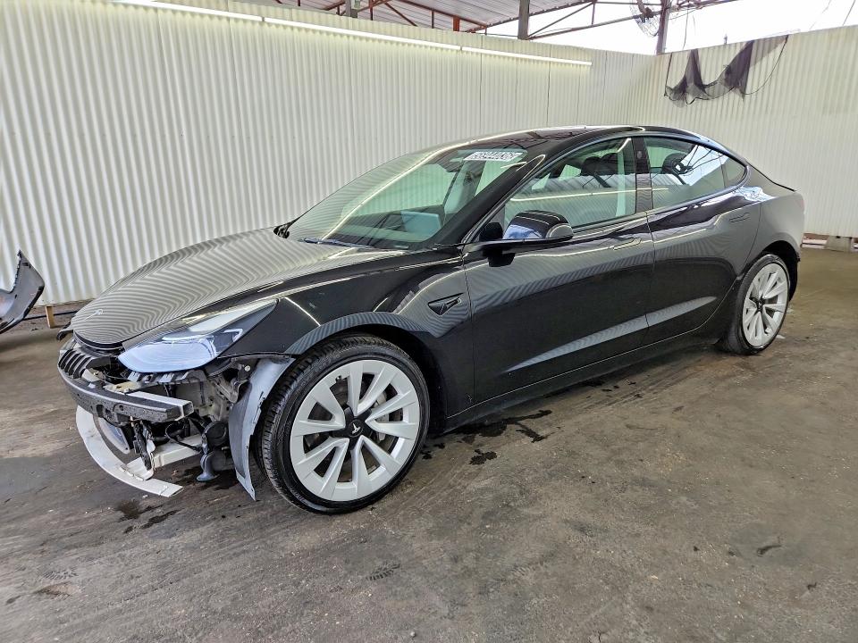 2022 Tesla Model 3 მანქანა იყიდება აუქციონზე, vin: 5YJ3E1EA9NF371219, აუქციონის ნომერი: 56944036