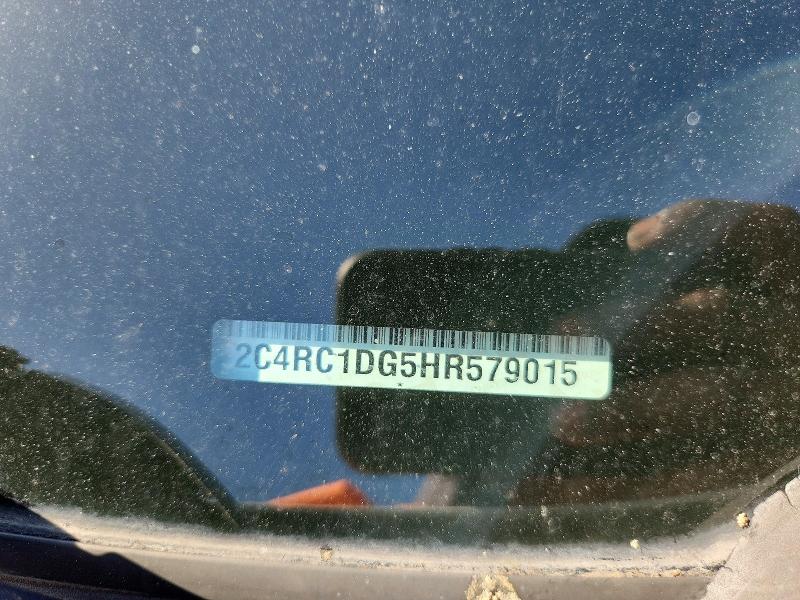 56792286 :رقم المزاد ، 2C4RC1DG5HR579015 vin ، 2017 Chrysler Pacifica مزاد بيع